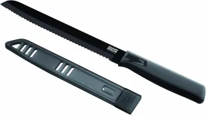 Kuhn Rikon Colori Bulk Pack Bread Knife, 7-Inch, Black