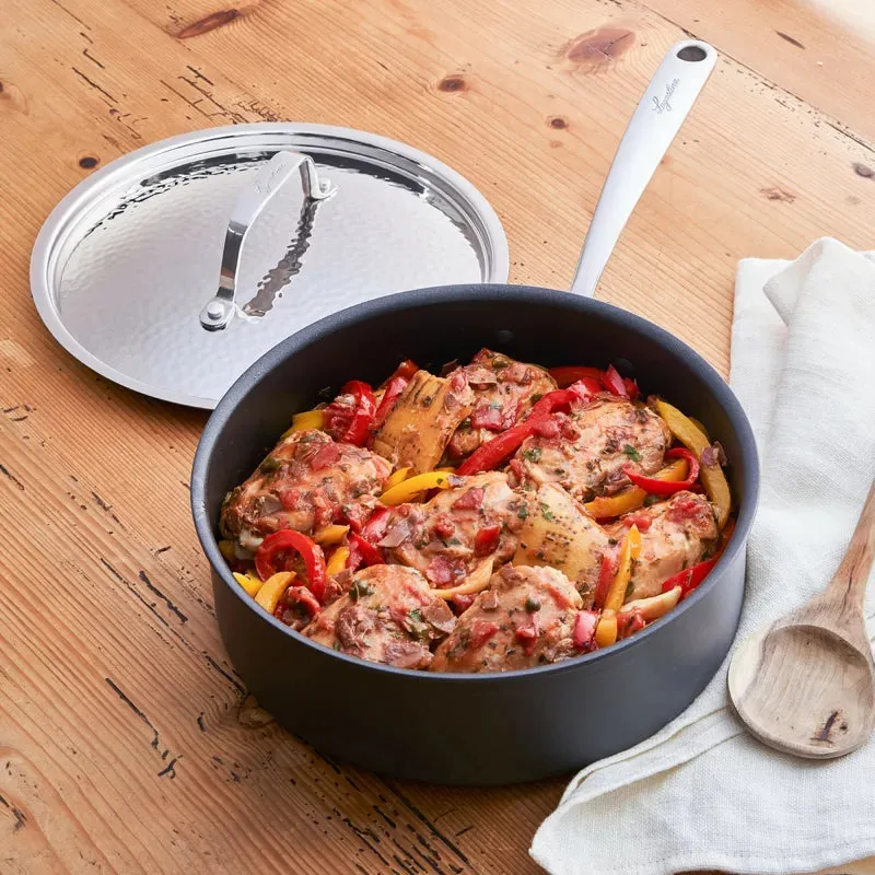 LAGOSTINA Nera Hard Anodized Nonstick Skillet 12 in - H9049564