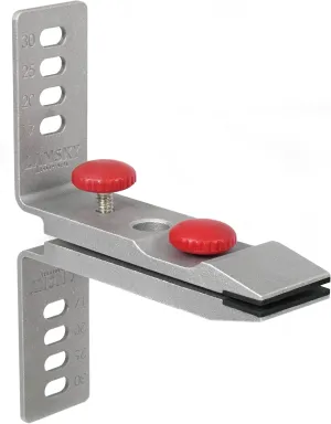 Lansky Soft-Grip Dual Thumb Screw Knife Clamp: Multi-Angle Knife Sharpening System Clamp - RCLAMP