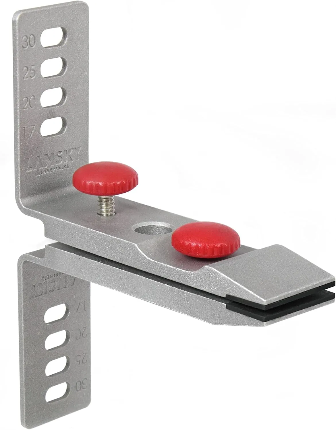 Lansky Soft-Grip Dual Thumb Screw Knife Clamp: Multi-Angle Knife Sharpening System Clamp - RCLAMP