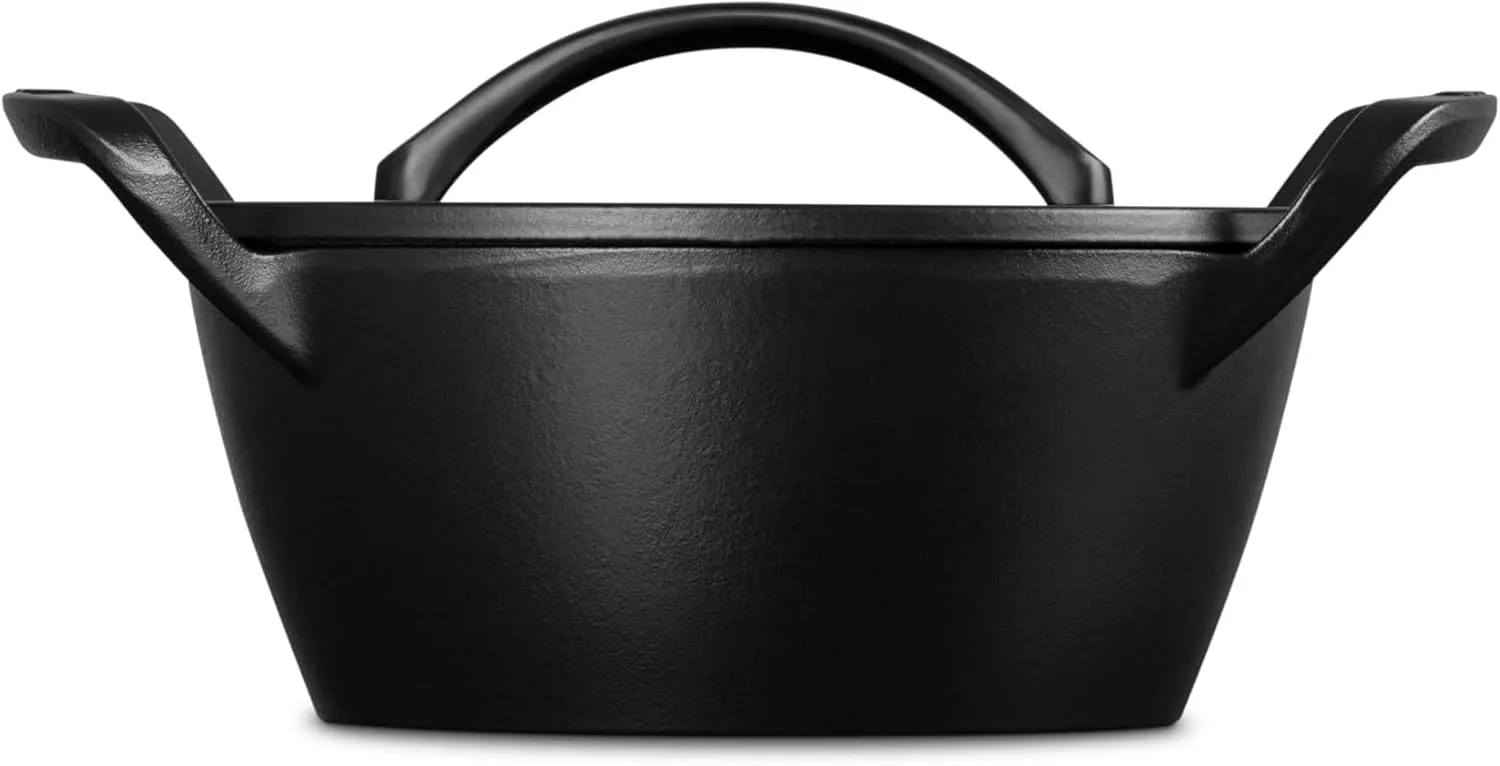 Le Creuset Alpine Outdoor Collection Enameled Cast Iron Round Dutch Oven, 4.25 qt.