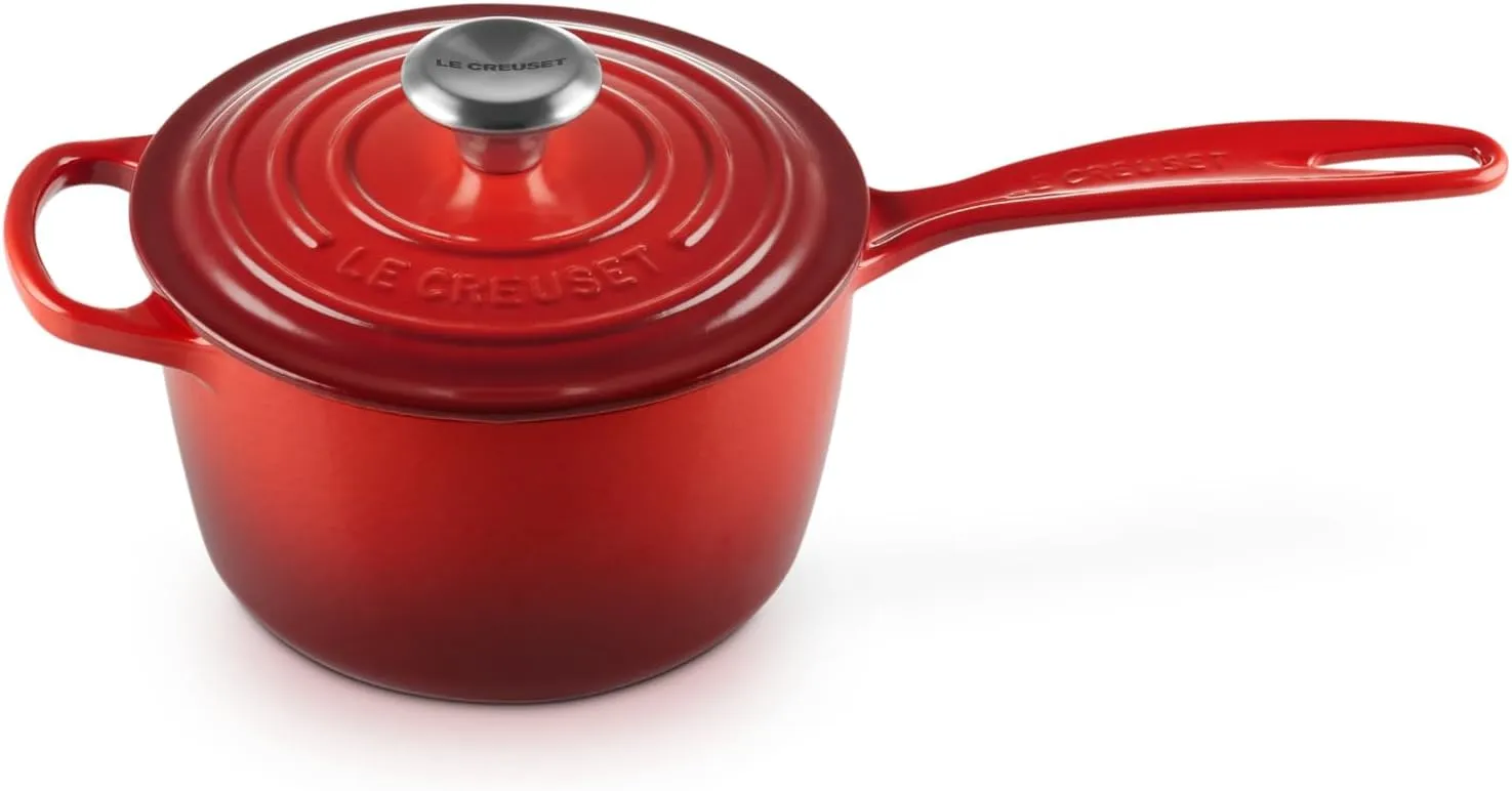 Le Creuset Enameled Cast Iron Signature Cookware Set, 5 pc. , Cerise