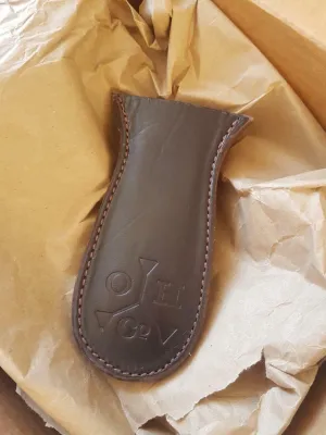 Leather Cast Iron Handle Cover