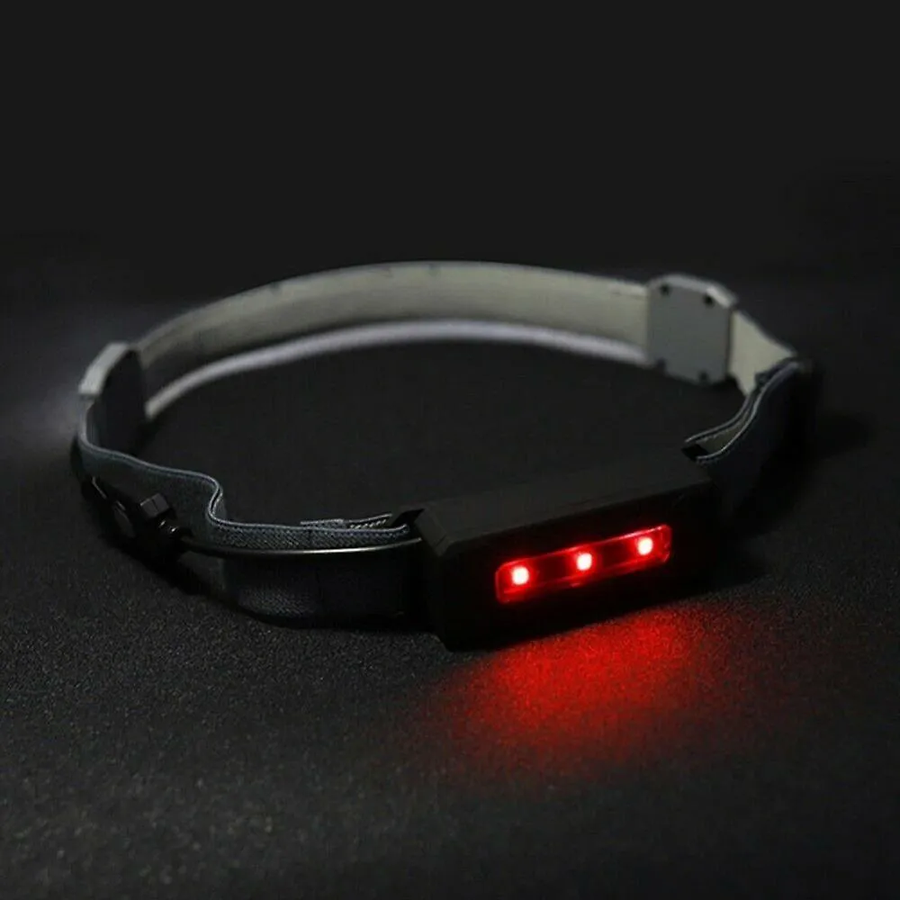 Led Headlight Usb Rechargeable Headlamp Waterproof Headband Flashlight For Outdoor Running LC675