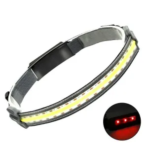 Led Headlight Usb Rechargeable Headlamp Waterproof Headband Flashlight For Outdoor Running LC675
