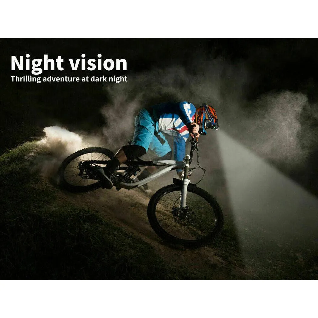LED Outdoor Headlamp Camping Headlight Flashlight Head Torch Light Rechargeable