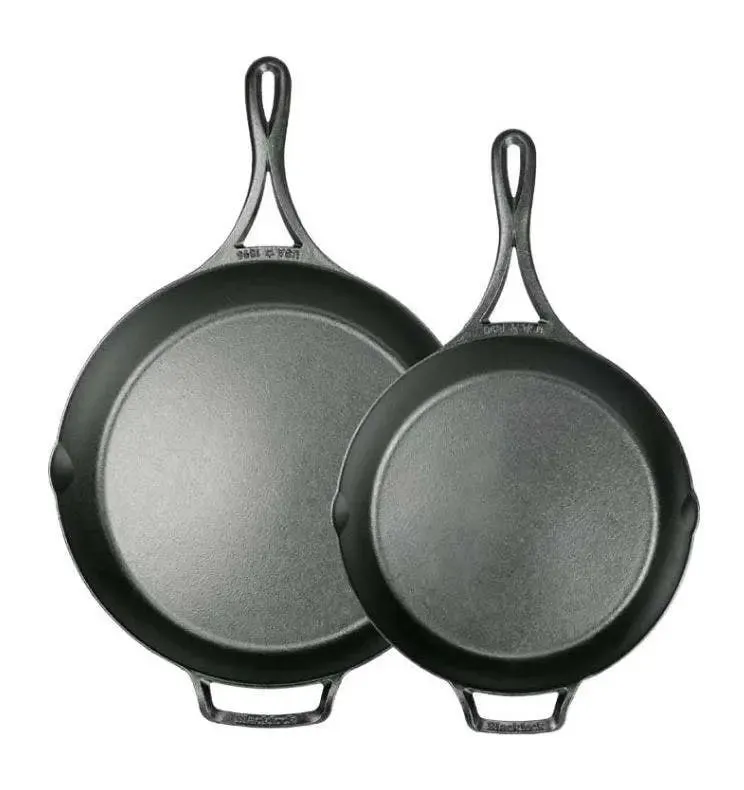 Lodge Blacklock Triple Seasoned Skillet Set