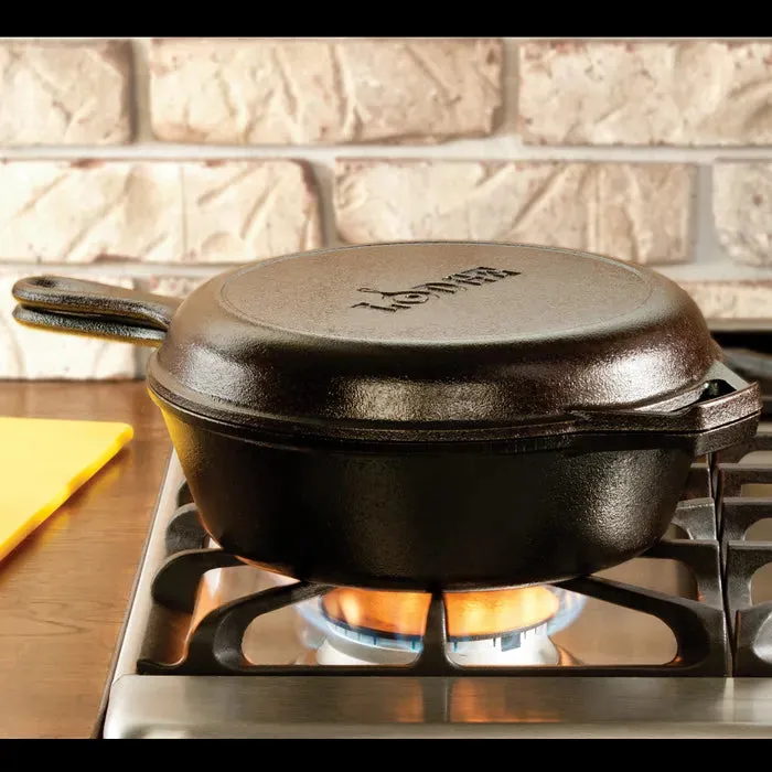 Lodge Combo Cast Iron Cooker - 26cm