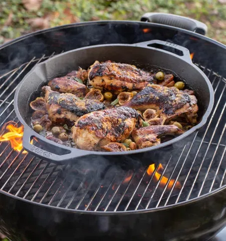 Lodge Dual Handle Cast Iron Skillet – 33.5cm × 5.5cm