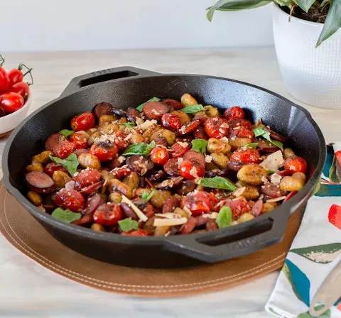 Lodge Dual Handle Cast Iron Skillet – 33.5cm × 5.5cm