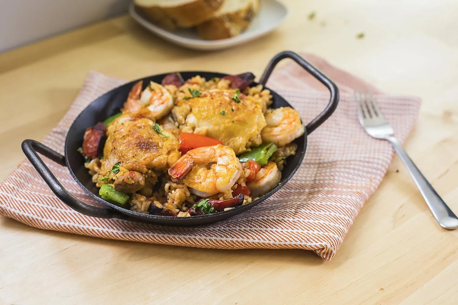 Lodge Pre-Seasoned Carbon Steel Skillet - Use in the Oven, on the Stove, on the Grill, or Over a Campfire - 8 Inch Dual Handle