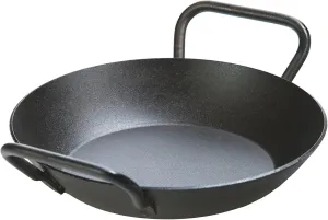 Lodge Pre-Seasoned Carbon Steel Skillet - Use in the Oven, on the Stove, on the Grill, or Over a Campfire - 8 Inch Dual Handle