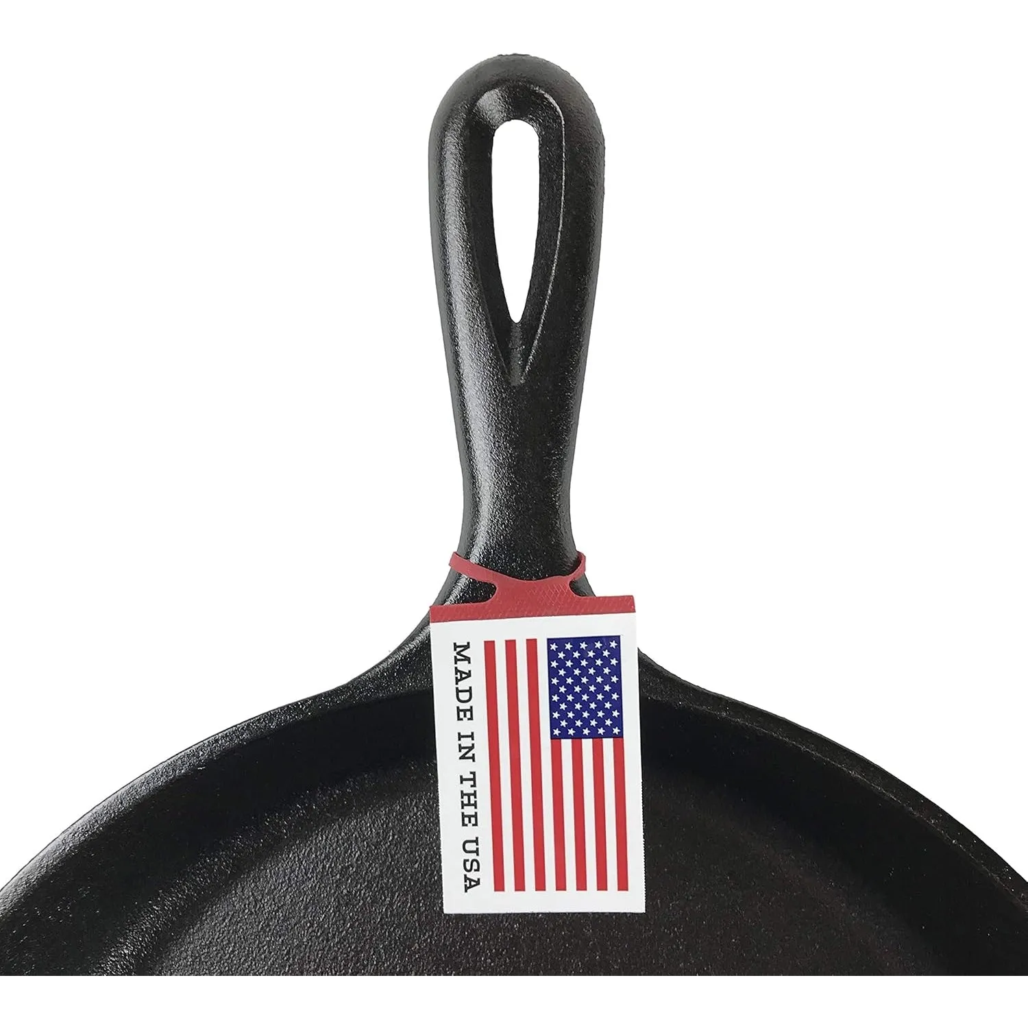 Lodge Seasoned Cast Iron Skillet - 12 Inch Ergonomic Frying Pan with Assist Handle, black