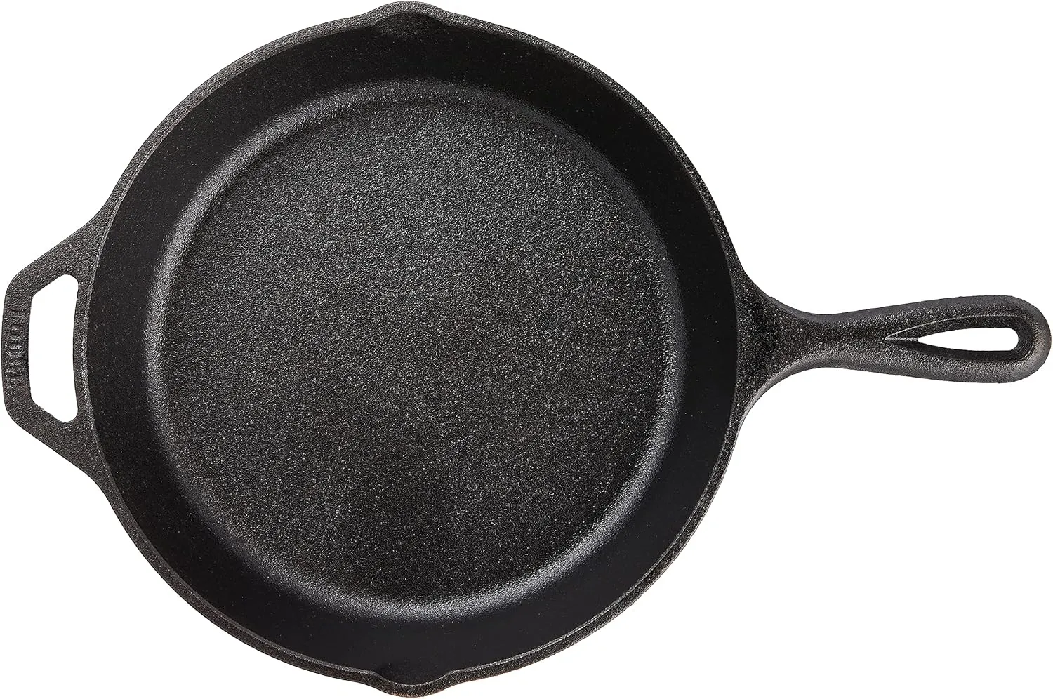 Lodge Wildlife Series - 10.25 Inch Seasoned Cast Iron Skillet with Deer Scene and Assist Handle, Black