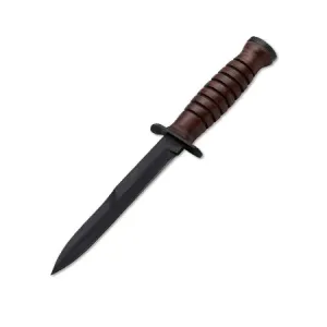 M3 Trench Fixed Blade Collector's Knife - SK-85 High Carbon Black