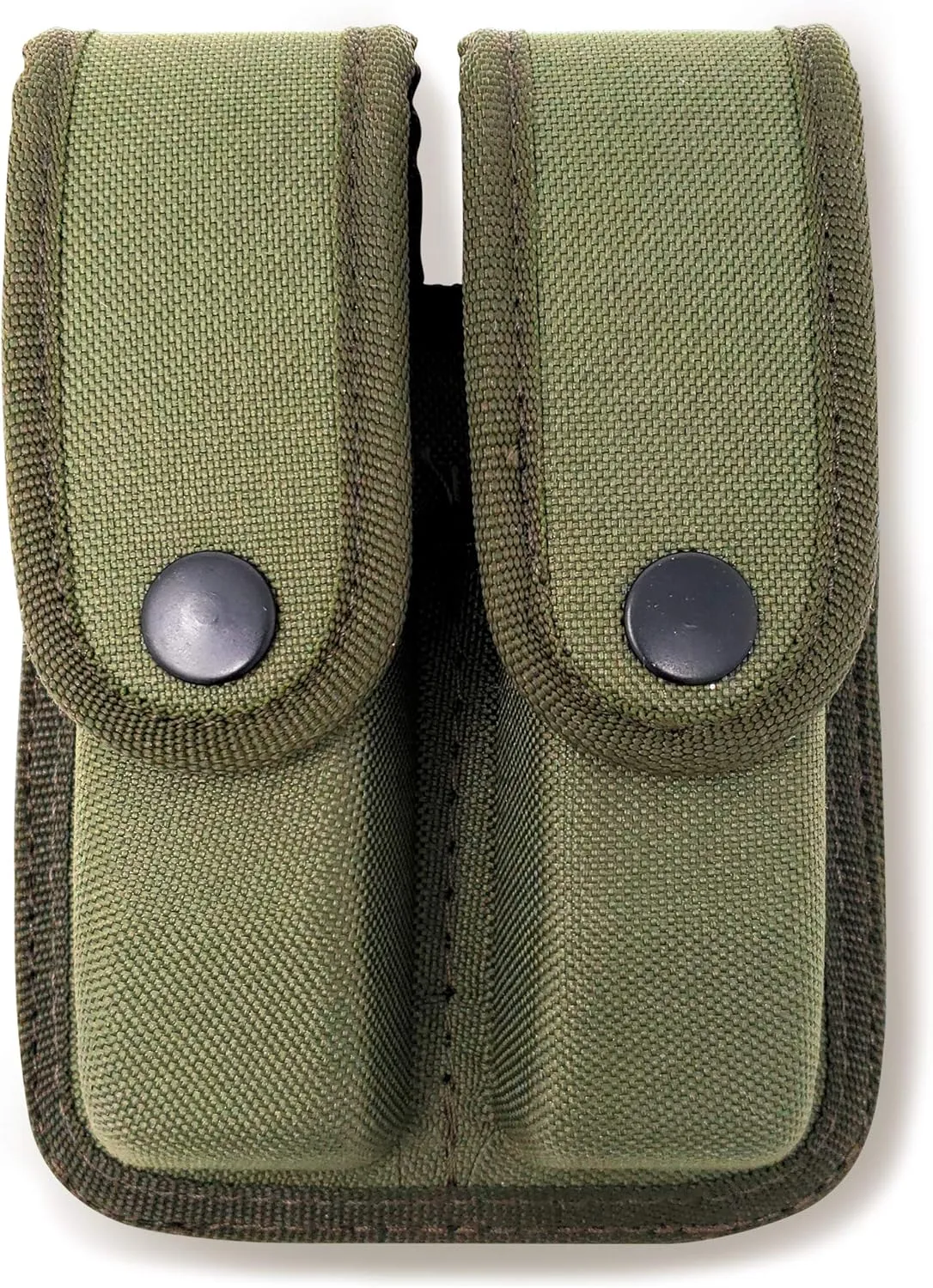Magazine Pouch Multiuse Holster by Houston - Made in Nylon Thermofoil for Durability and Versatility. Mag Pouch MOLLE Compatible with Belt Loop for 9mm and .40 Cal Double Stack Clip Fits Most Pistols