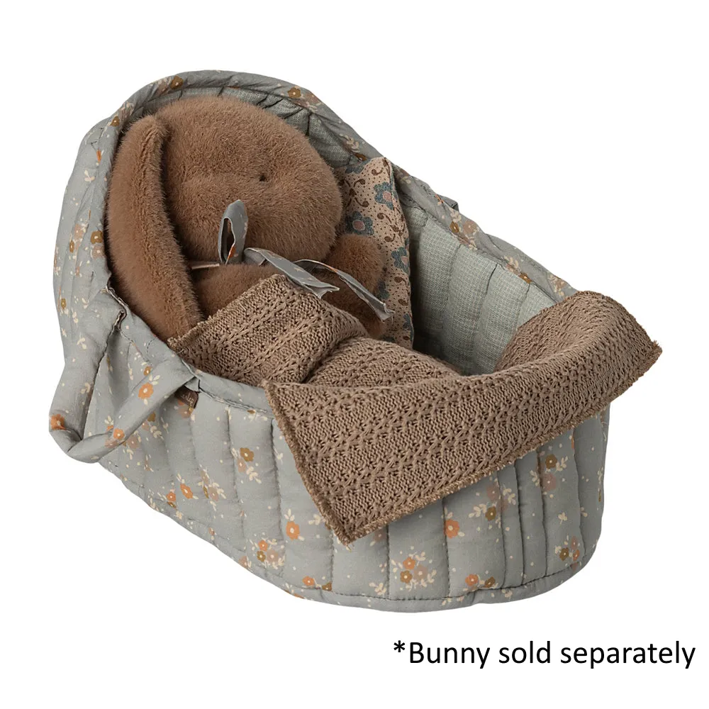 Maileg Carry Cot Large Blue