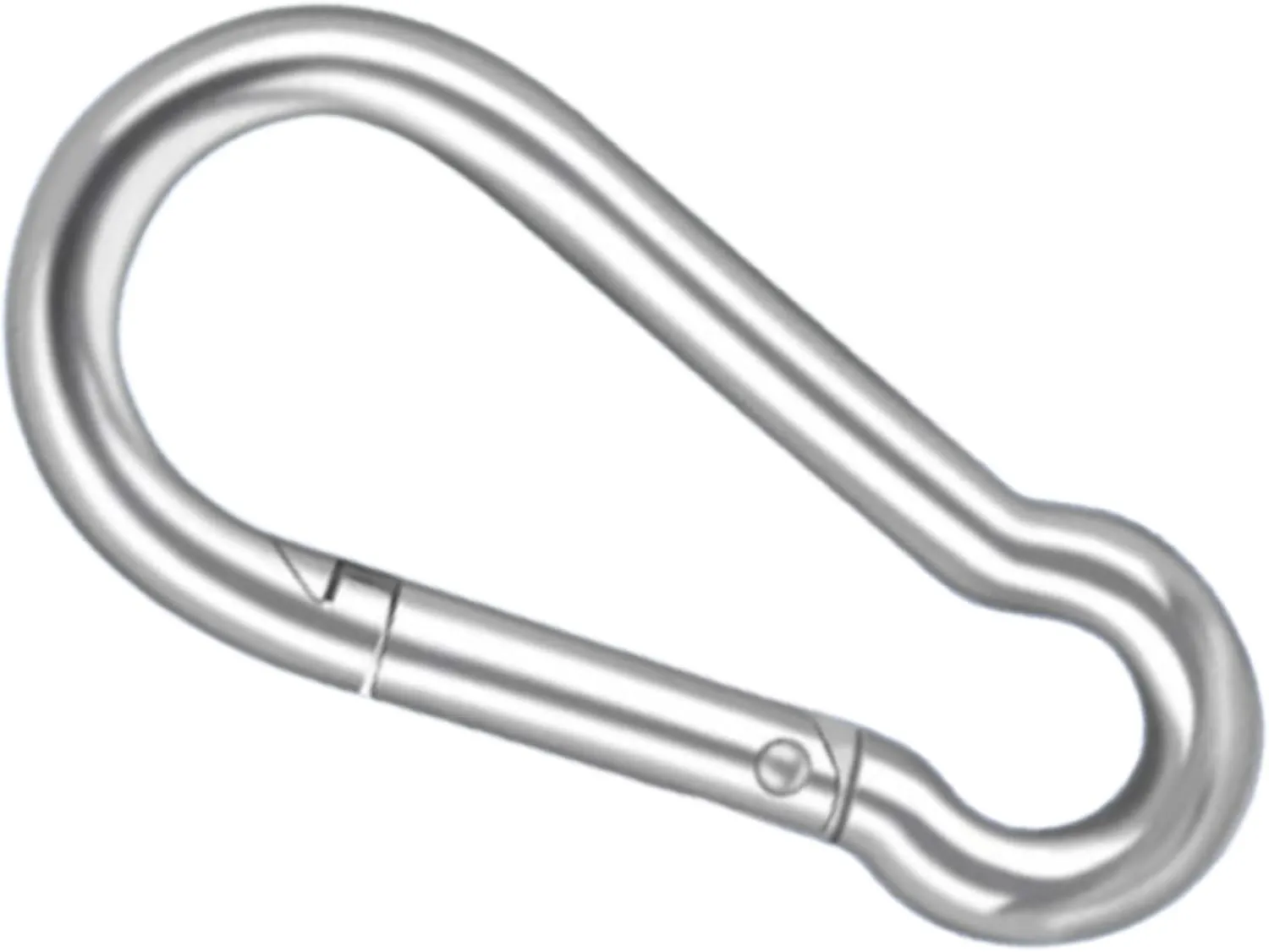 MarineNow Stainless Steel 316 Snap Hook Spring Loaded Link Carabiner Connector Marine Grade