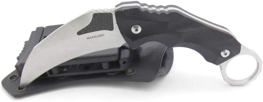 MASALONG Phantom Claw Outdoor Survival Tactical karambit Knife kni145
