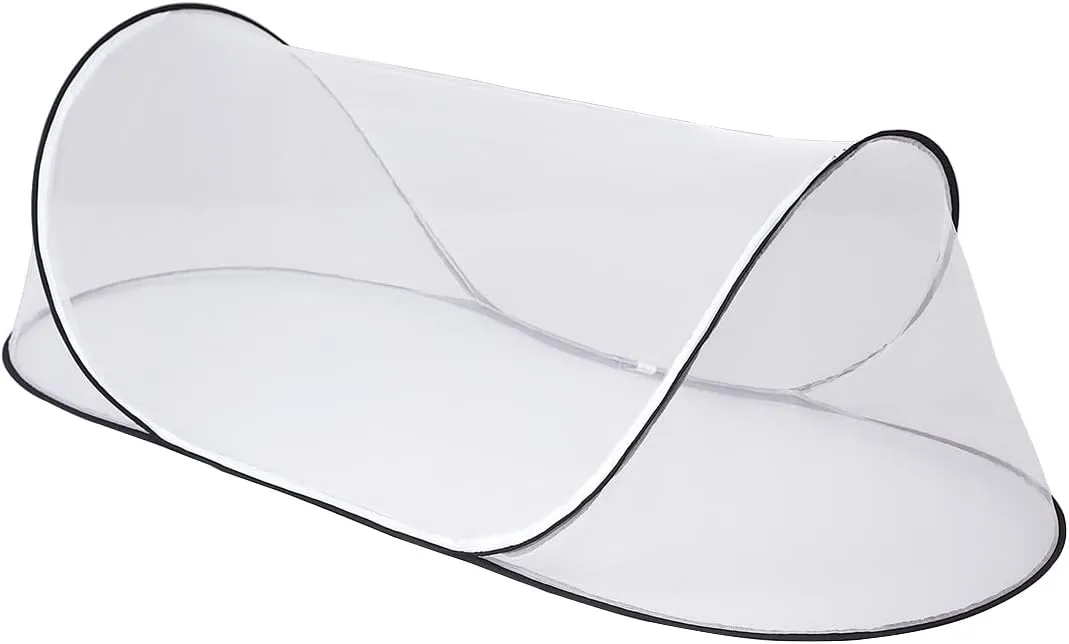 Mengersi Large Pop Up Mosquito Tent,Portable Foldable Mosquito Net for Camping Travel Patio with Net Bottom for Adults Baby ﻿1PC
