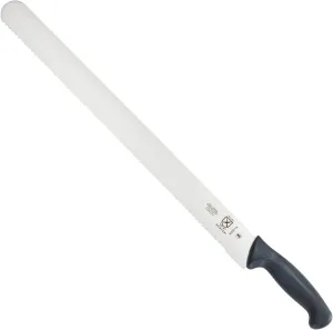 Mercer Culinary M23114 Millennia Black Handle, 18-Inch Wavy Edge, Cake Slicer