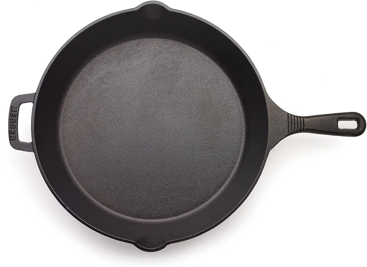 Mercer Culinary Pre-Seasoned Cast Iron Skillet, 12-Inch