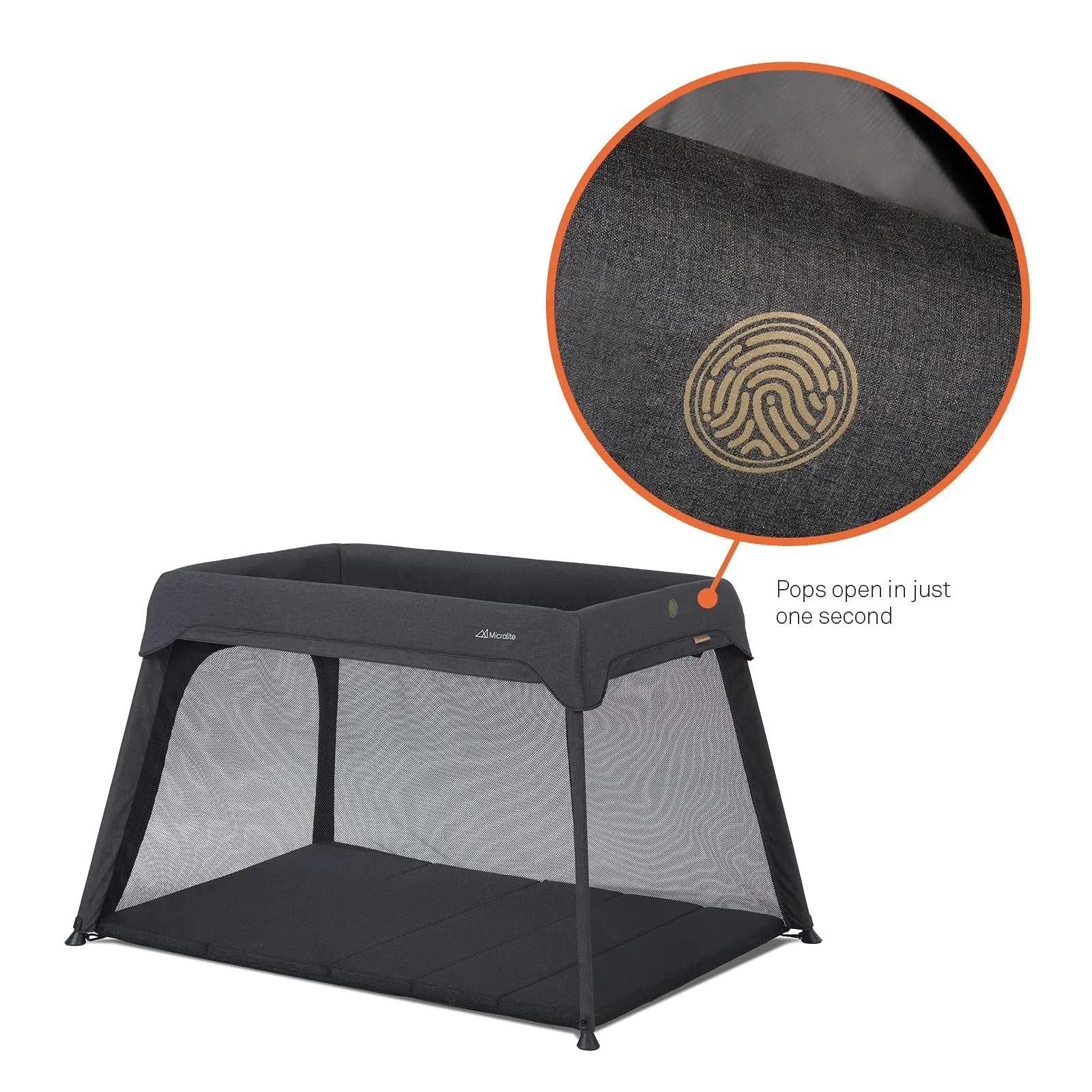 Micralite Sleep Go Travel Cot 0