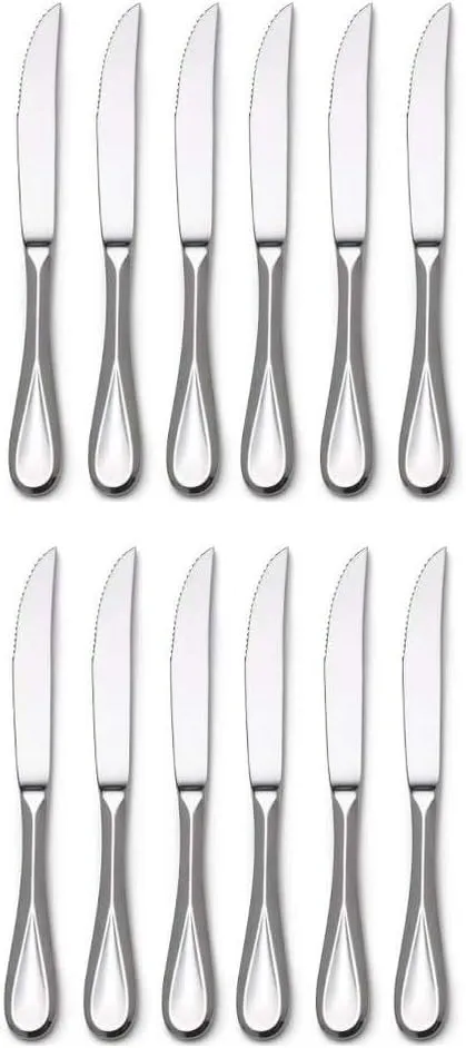 Mikasa Bravo High-Carbon Stainless Steel Steak Knife (Set of Twelve)