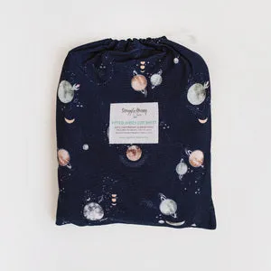 Milky Way Fitted Cot Sheet