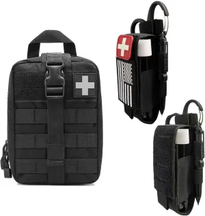 MolleTq Pouch Holder Tourniquet Pouch, Tactical Ifak Pouch Tq Tourniquet & Trauma Medical Shear Pouch Holder