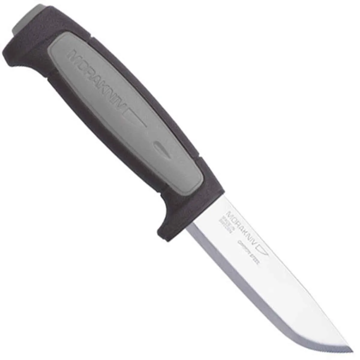 Morakniv Craftline Robust Fixed-Blade Knife with Carbon Steel Blade and Combi-Sheath, 3.6 Inch