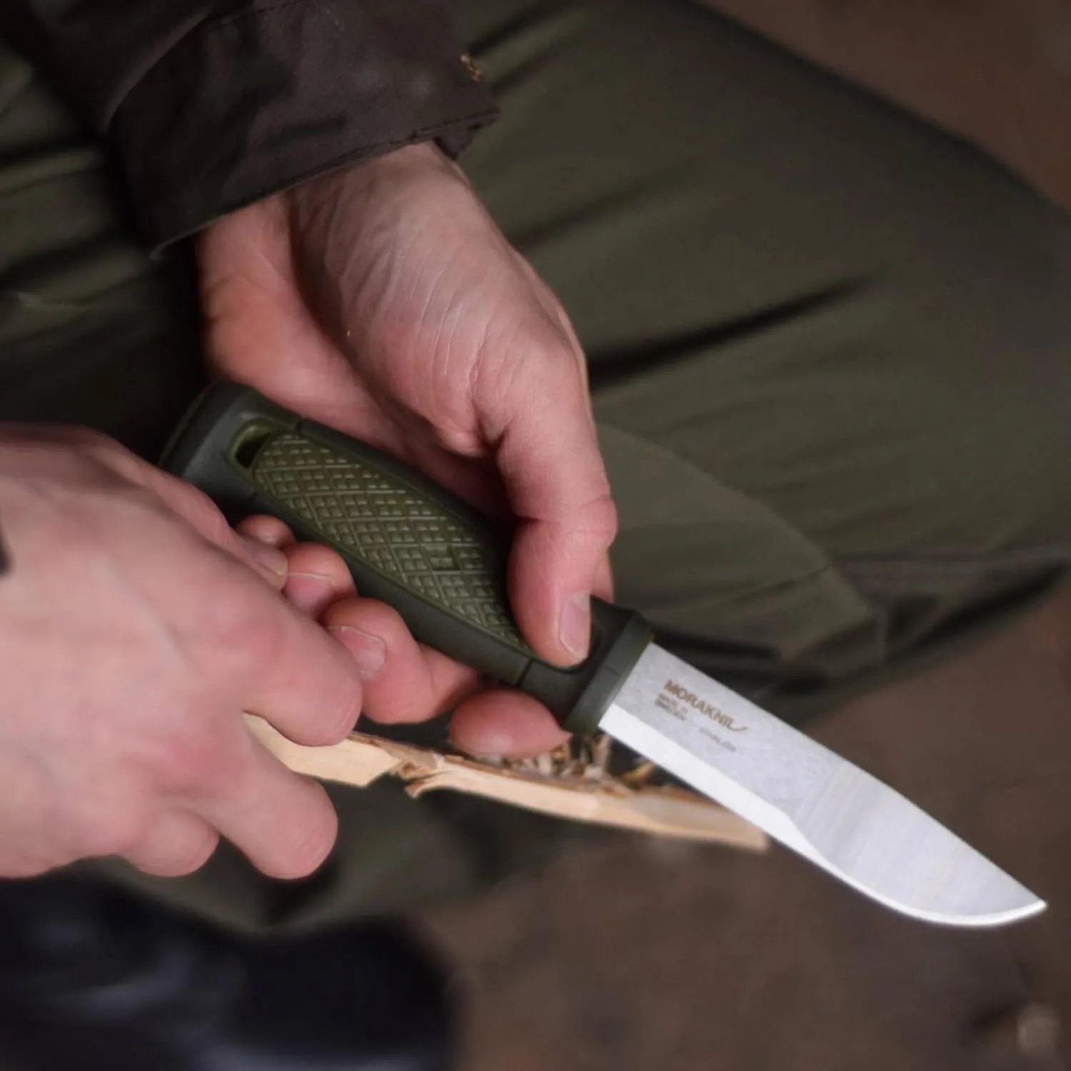 Morakniv Kansbol Fixed Blade Knife with Sandvik Stainless Steel Blade