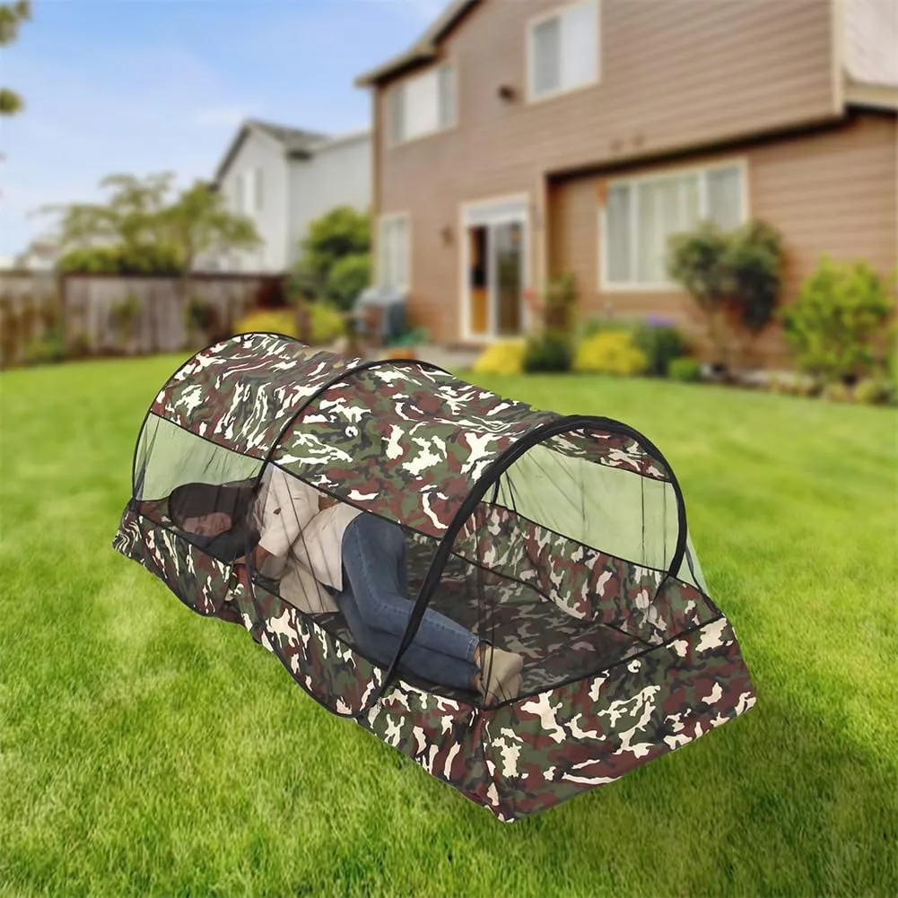 Mosquito Tent,Folding Netting Bed Tent,Portable Mosquito Netting with Bottom,Camping Tent Fine Mesh Mosquito Net for Adults Kids Travel Camping Backyards Canopy Outdoor (Sunshade, 1 Person)