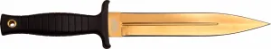 MTECH USA MT2077GD 11.25" Overall Fixed Blade with Gold Titanium Coated Blade