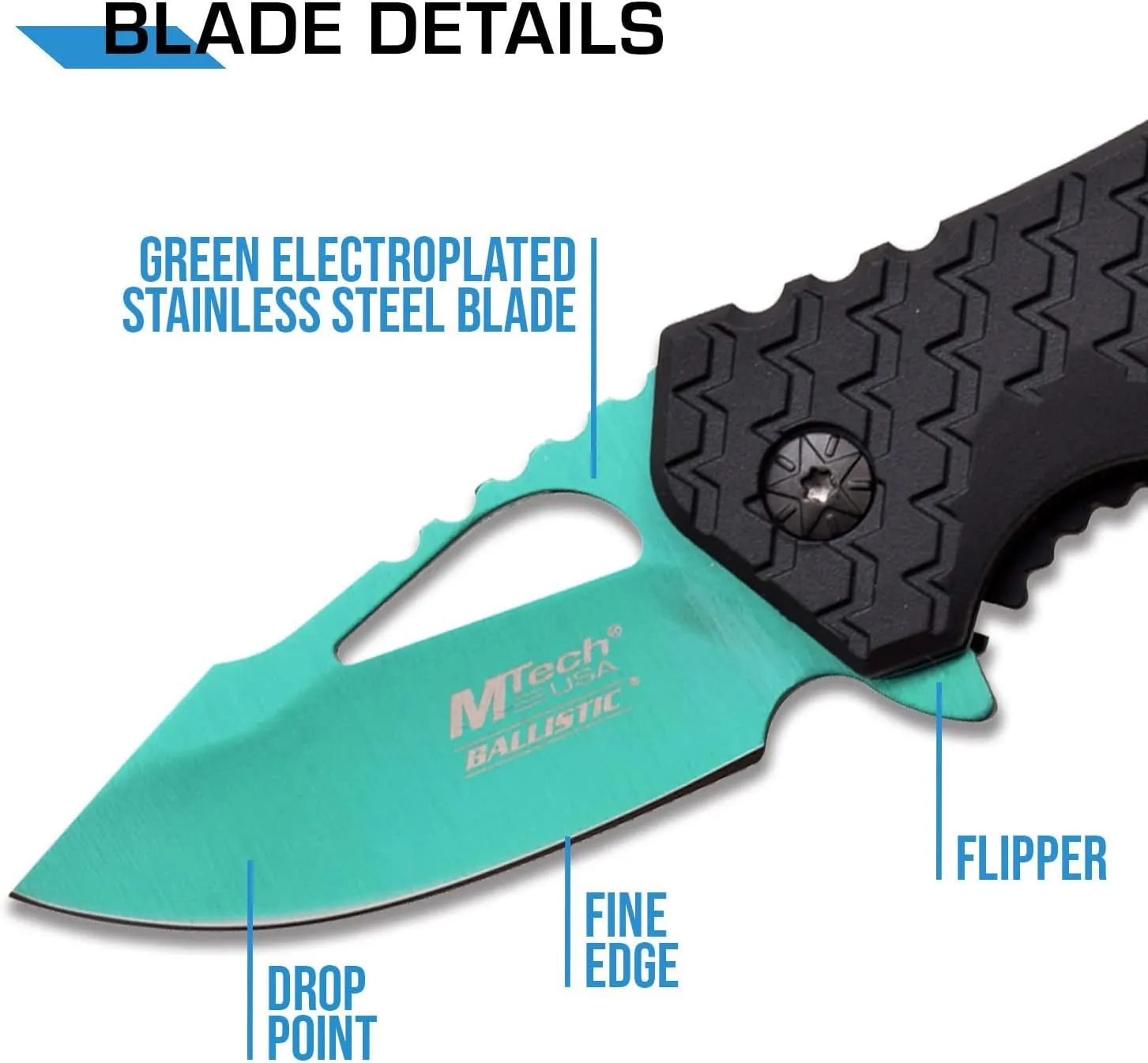 MTECH USA – Spring Assisted Folding Knife