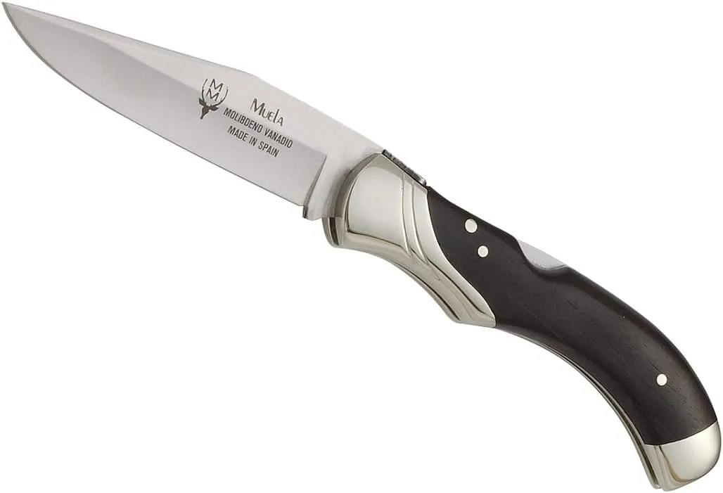 MUELA GL-10GRA African Blackwood Handle Folding Knife, 3-1/2"