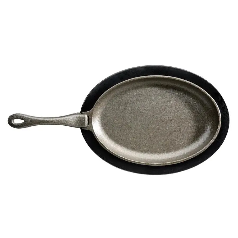 Napoleon Grills Professional Oval Cast Iron Skillet