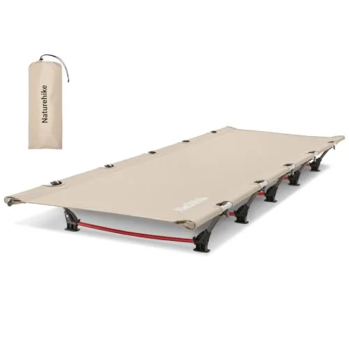 Naturehike GreenWild Camping Cot, Ultralight Folding Backpacking Cot, 60-Second Easy Set-Up, Supports 330lbs, Portable Camp….