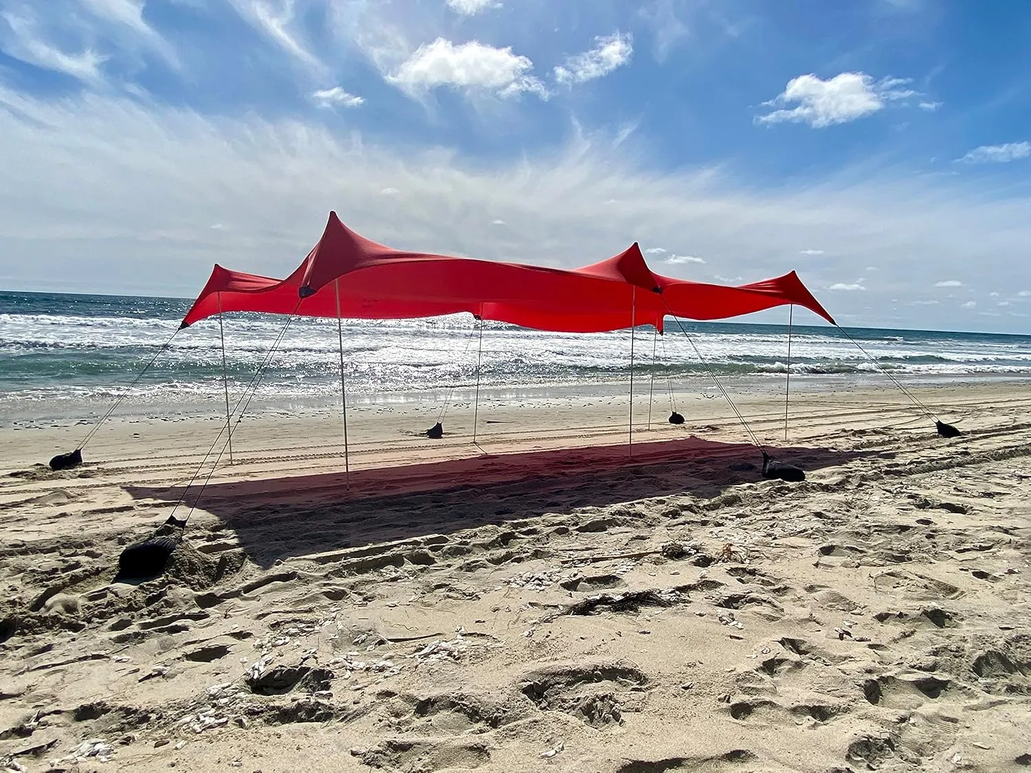 Neso Party Tent, 8 Ft Height, 11X22 Ft, 23 Pounds, Canopy Event Tent for On and Off The Beach