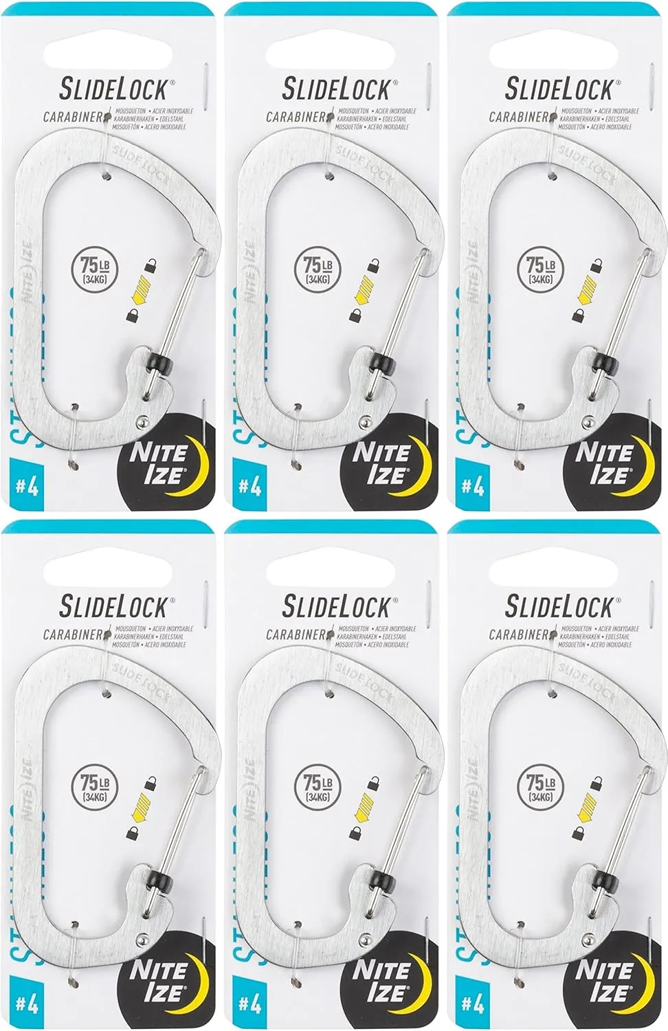 Nite Ize Carabiner Slidelock#4slr