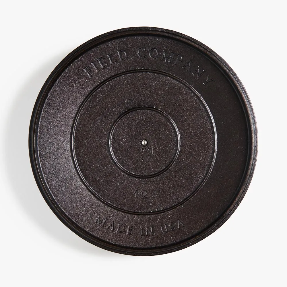 No.12 Cast Iron Skillet Lid From Field Company