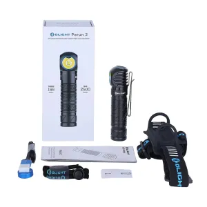 Olight Perun 2 | 2500 Lumens Rechargeable LED Torch/Head Mounted