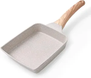 Omelete Pan Egg Pan, Nonstick Egg Frying Pan, Healthy Granite Egg Skillet For Br