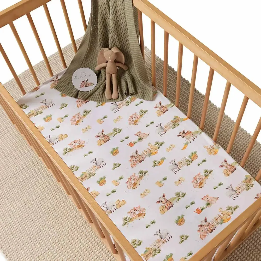 Organic Fitted Cot Sheet