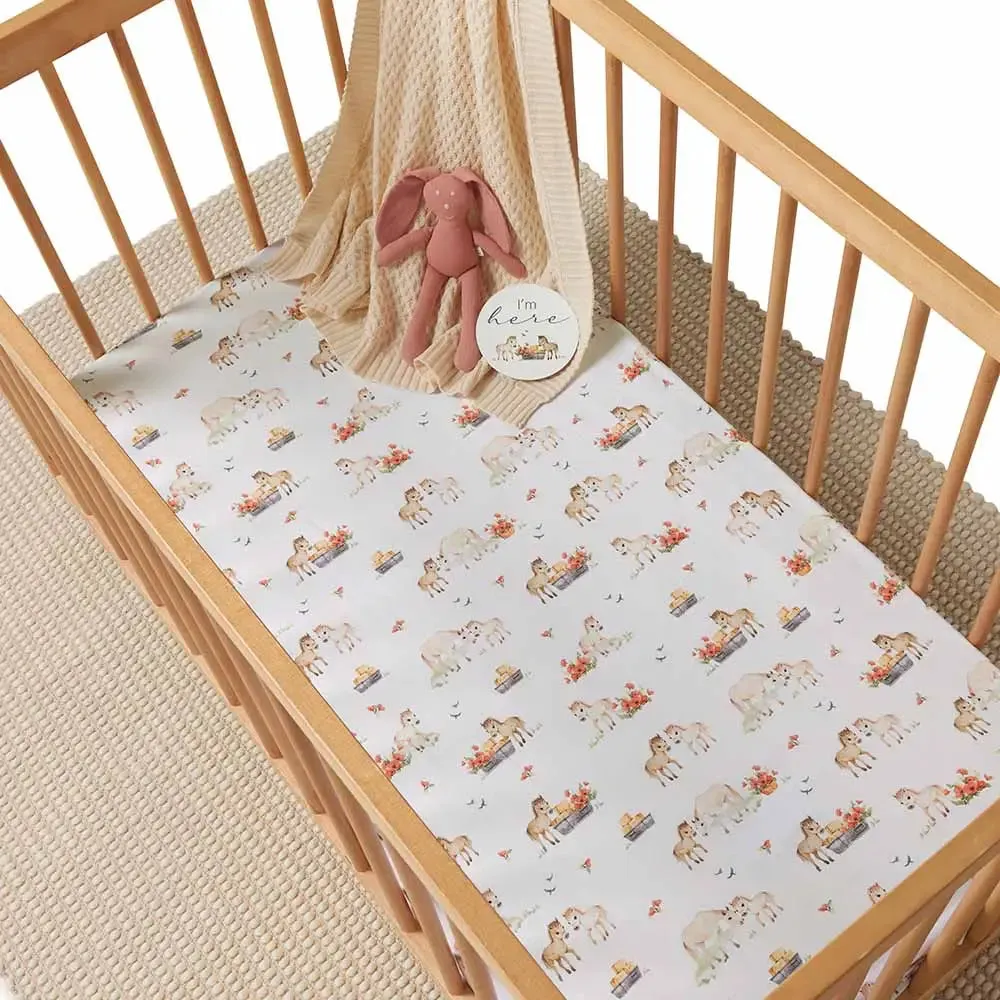 Organic Fitted Cot Sheet