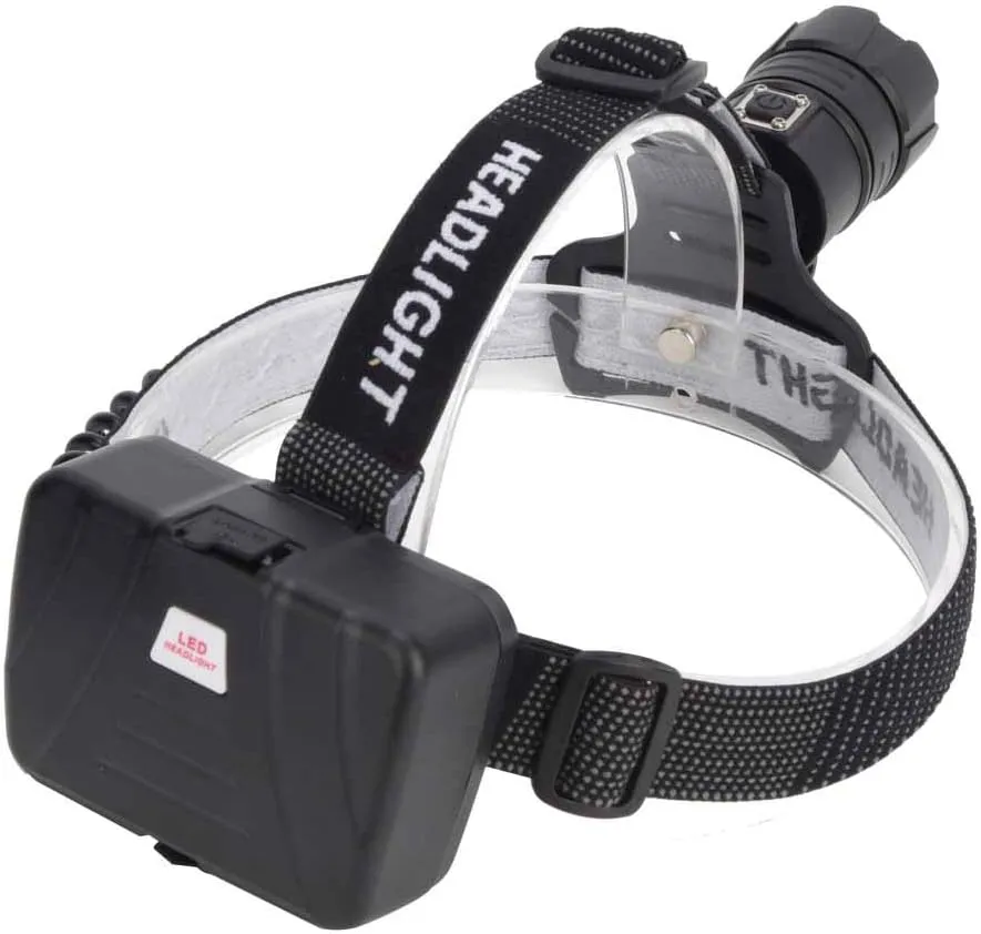 P70 4000LM High, XHP70 High Power Headlight with Zoomable Brightness USB Charging Zoomable Large Headlamps Charging Brightness Power Strong Light Headlamp Work