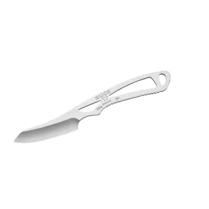 PakLite - 2 1-2" Plain Satin Blade, Clip Point, Stainless Steel Handle, Boxed