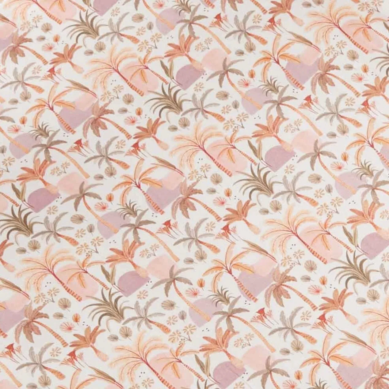 Palm Springs Fitted Cot Sheet