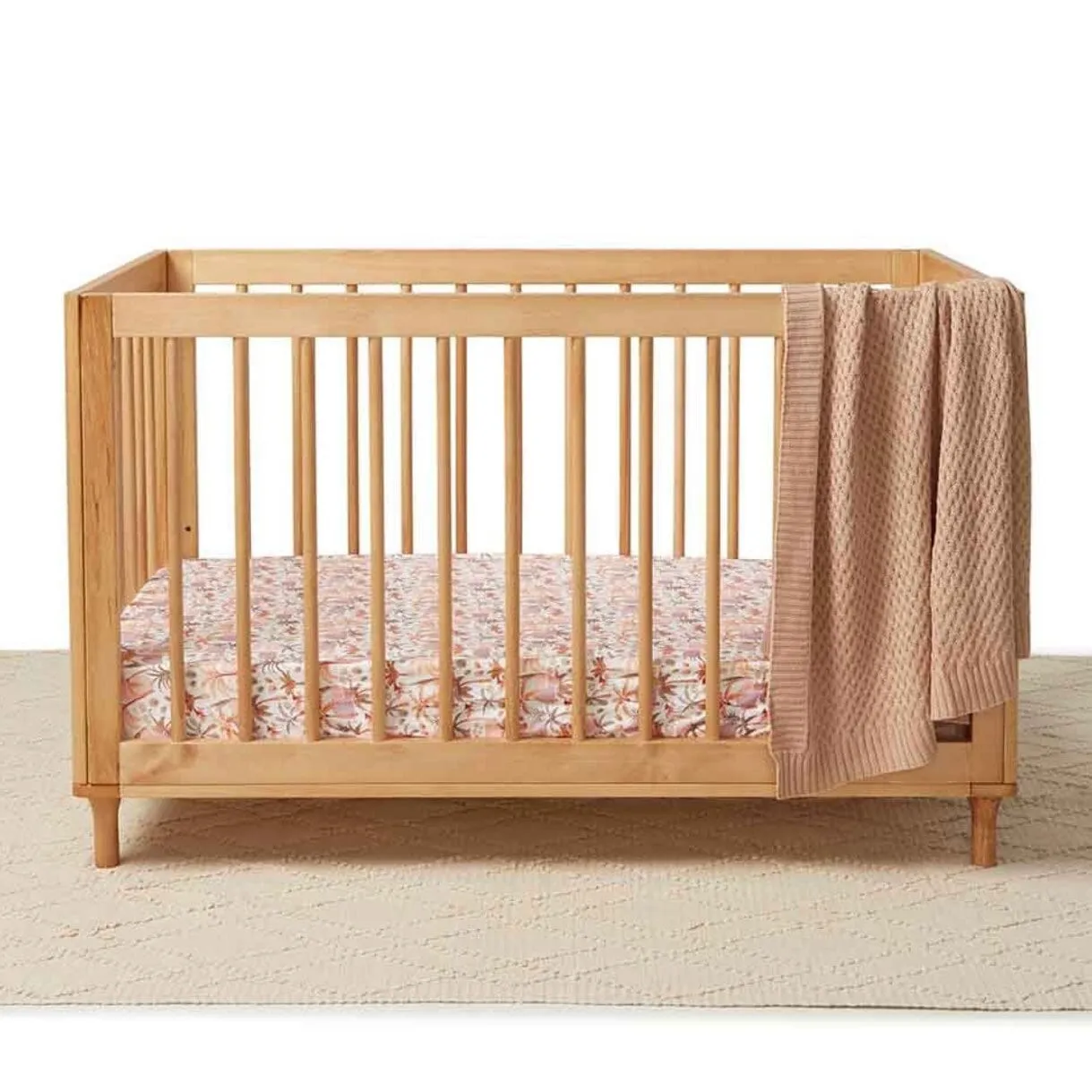Palm Springs Fitted Cot Sheet