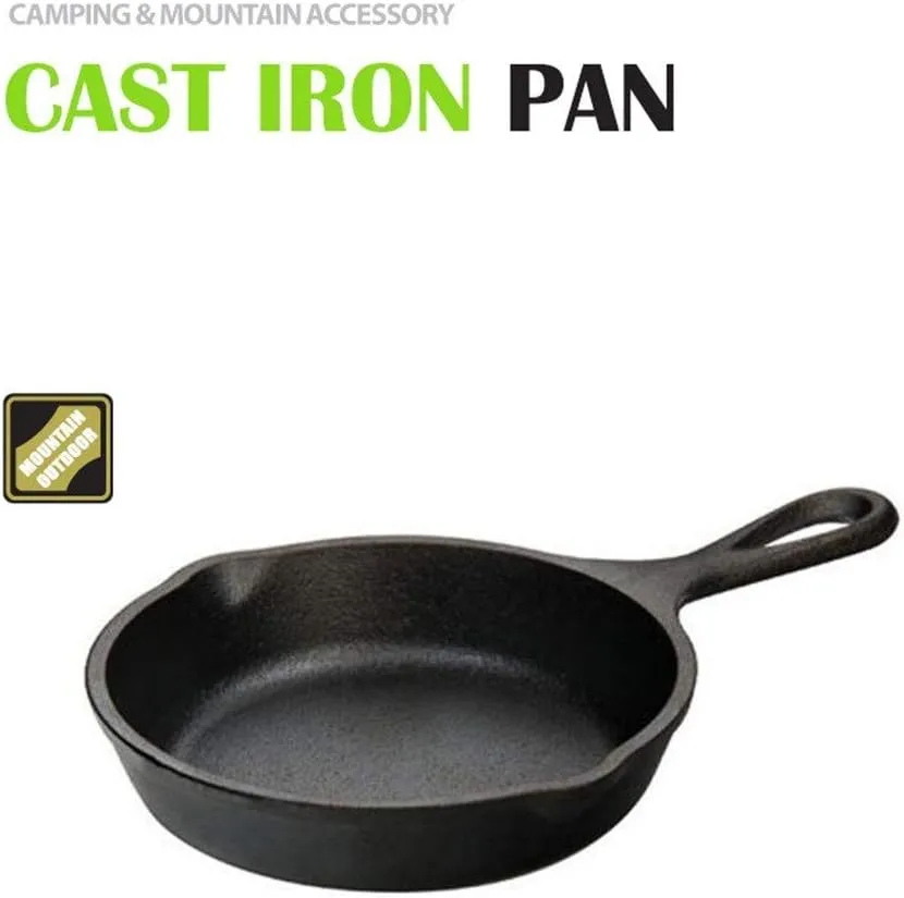 Pan Outdoor Steak Frying Camping Pan Frying Pot Iron Kitchen,Dining & Bar Cooking Utensils Holder for Stove Frying pan Pot